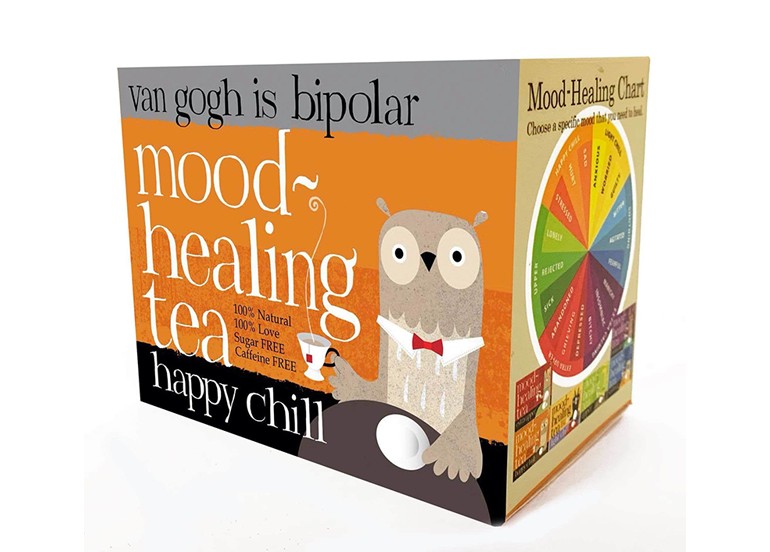 van gogh is bipolar mood healing tea