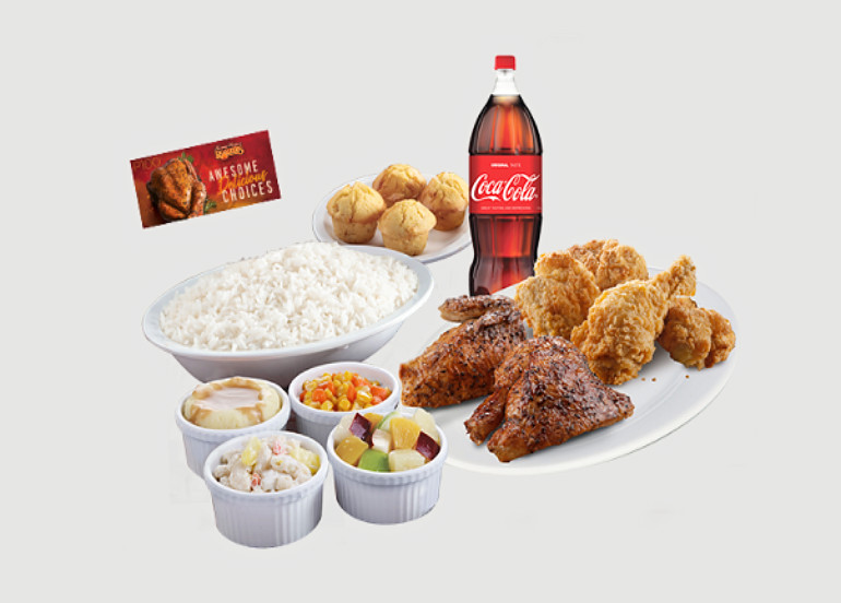 Roasted and OMG Chicken Group Meal Promo