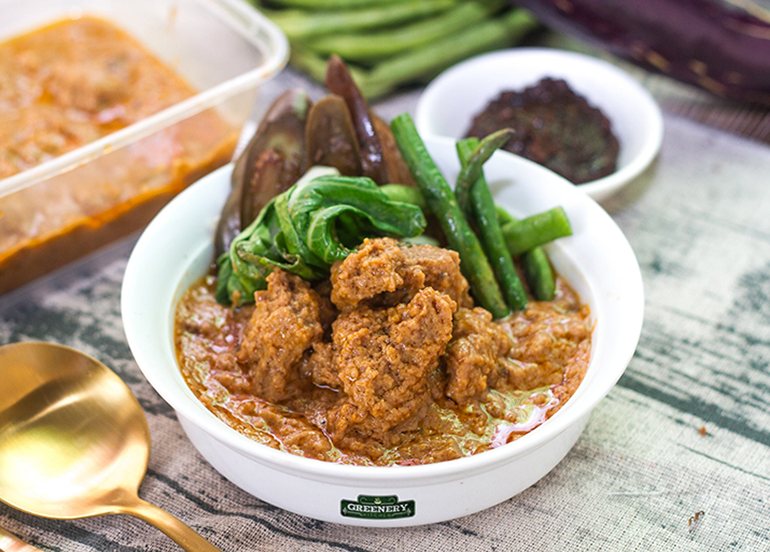 Greenery Kitchen Vegan Kare-Kare