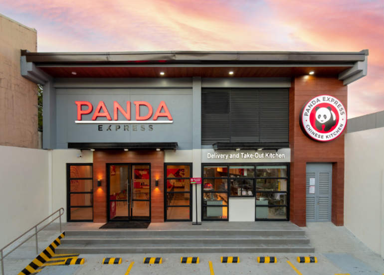Panda express take-out and delivery store