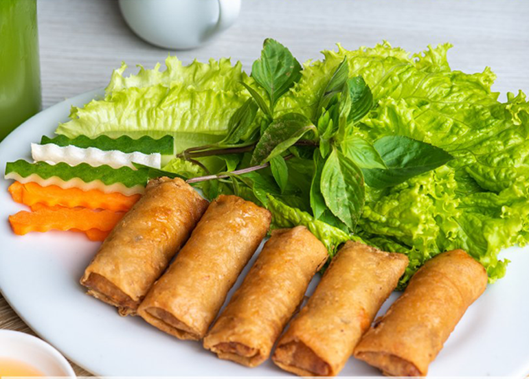 pho bac vietnamese spring rolls