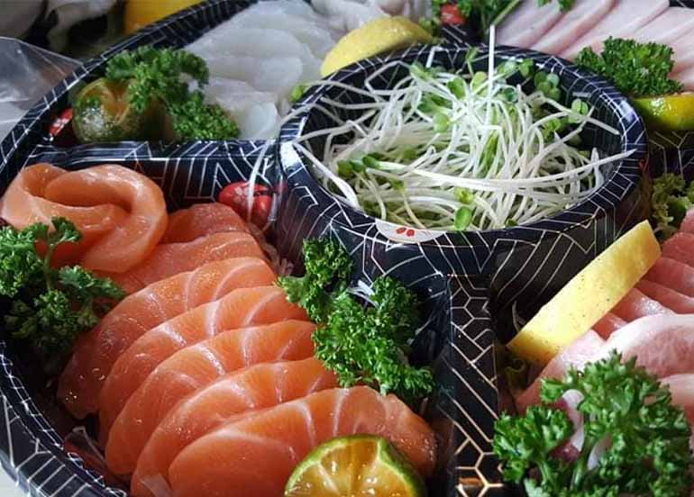 Sashimi from Tuna King Japanese Restaurant