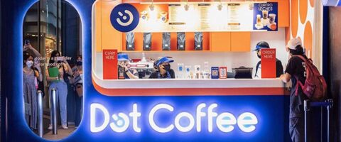 Get Coffee on the Dot at DOT Coffee’s First-Ever Kiosk