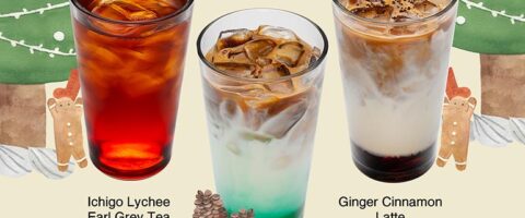 MUJI Cafe’s Holiday Drinks Are Perfect for Mint, Cinnamon, and Ichigo Lychee Lovers!