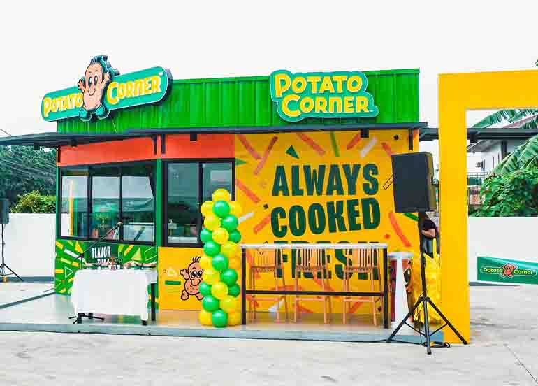 Potato Corner Drive Thru Store