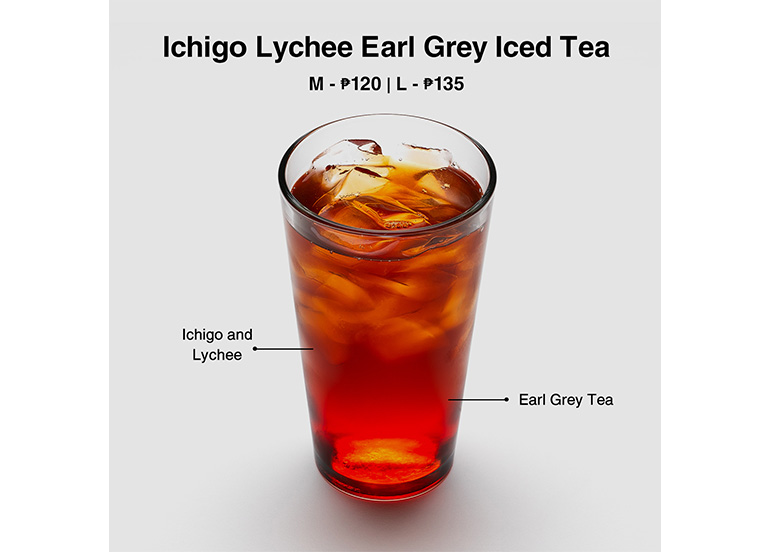 Ichigo Lychee Earl Grey Iced Tea