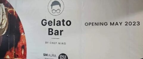 Gelato Bar by Chef Miko Soon to Open in SM Aura!