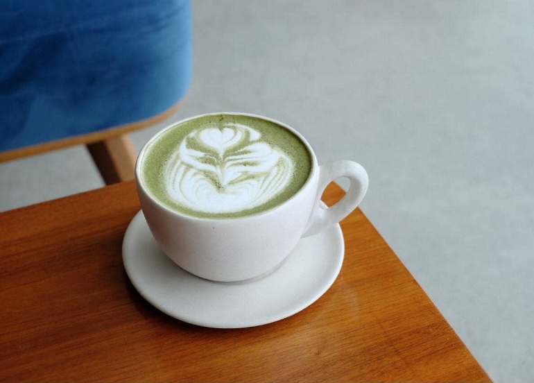 group and boiler coffee co. matcha latte