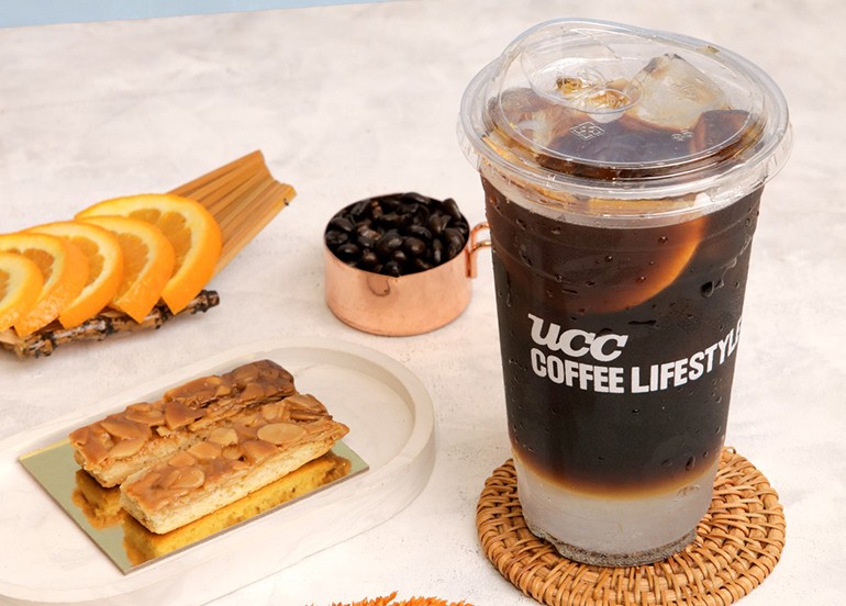 UCC coffee lifestyle coffee orange juice espresso