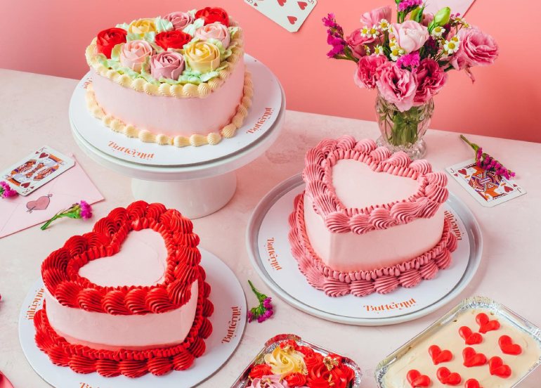 healthy valentines day cake